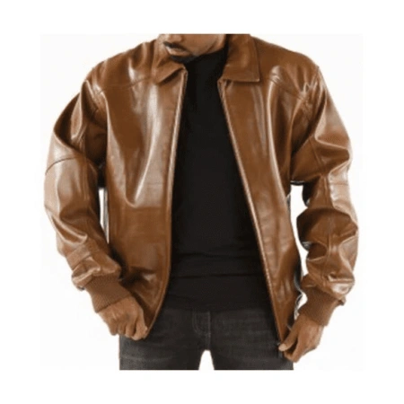 Pelle Pelle Brown Basic Burnish Men Jacket | Leather Jacket view 1