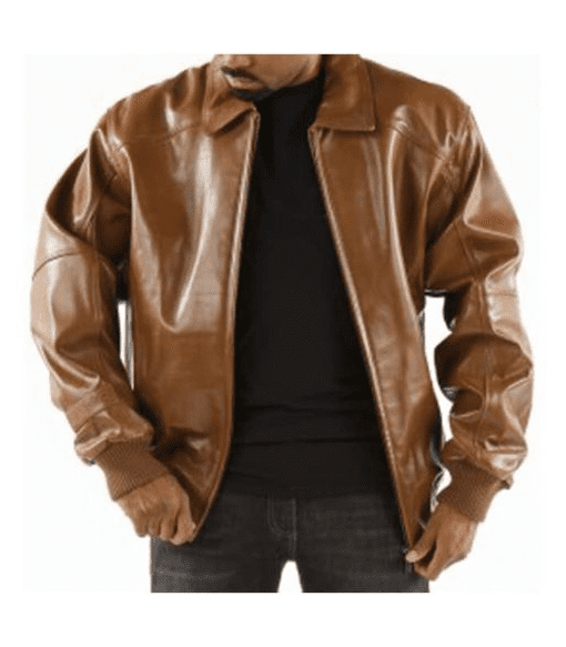 Pelle Pelle Brown Basic Burnish Men Jacket | Leather Jacket view 1