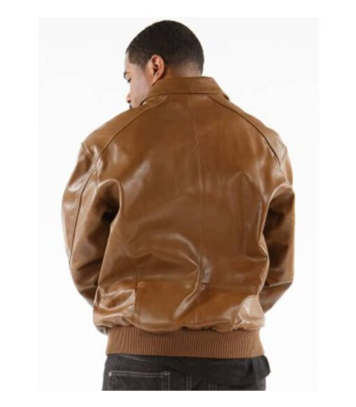 Pelle Pelle Brown Basic Burnish Men Jacket | Leather Jacket view 2