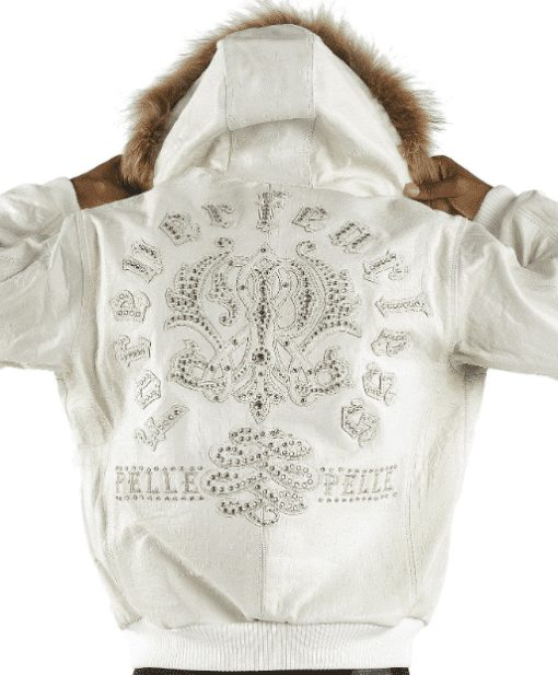 Pelle Pelle White Forever Fearless Jacket | Leather Jacket