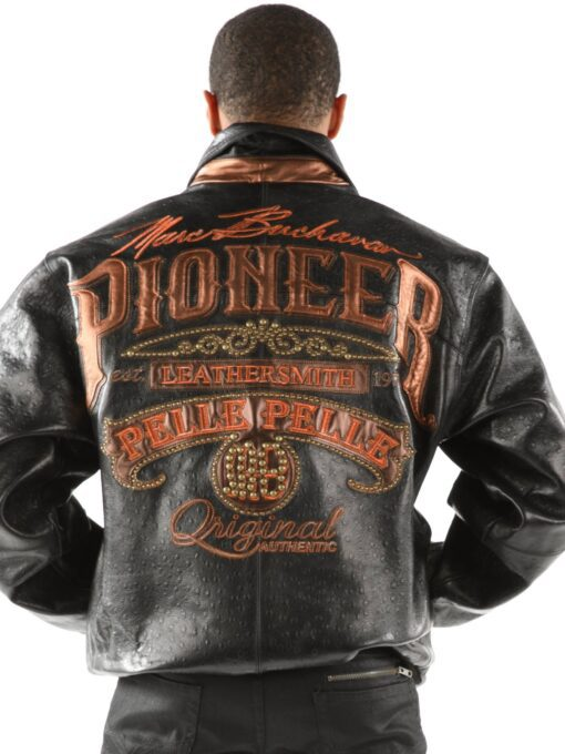 Pelle Pelle Black Leathersmith Men Jacket | Pioneer Jacket