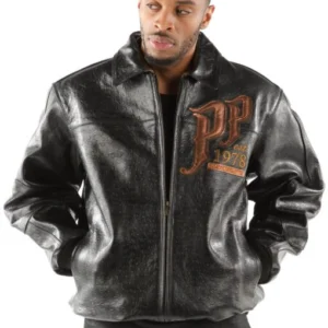 Pelle Pelle Black Leathersmith Men Jacket | Pioneer Jacket view 4