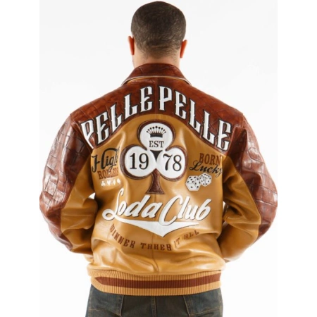 Pelle Pelle Men Soda Club Varsity Jacket | High Rollers