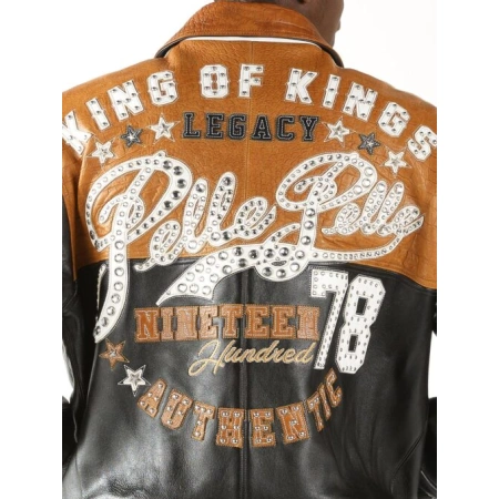 Pelle Pelle Legacy Black And Brown Jacket | Leather Jacket view 3