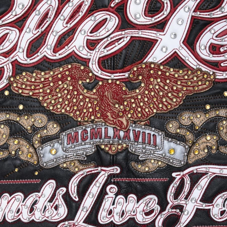 Pelle Pelle Black MB Leather Jacket | Legends Live Forever view 4