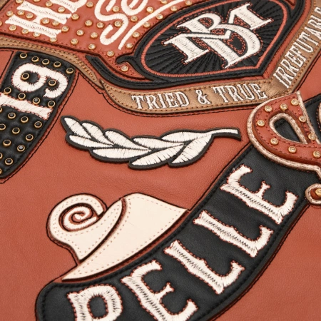 Pelle Pelle Brown Heritage Series MB Jacket | Leather Jacket view 4
