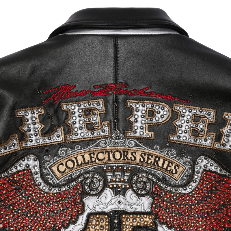 Pelle Pelle Black 45th Anniversary Jacket | Leather Jacket view 4