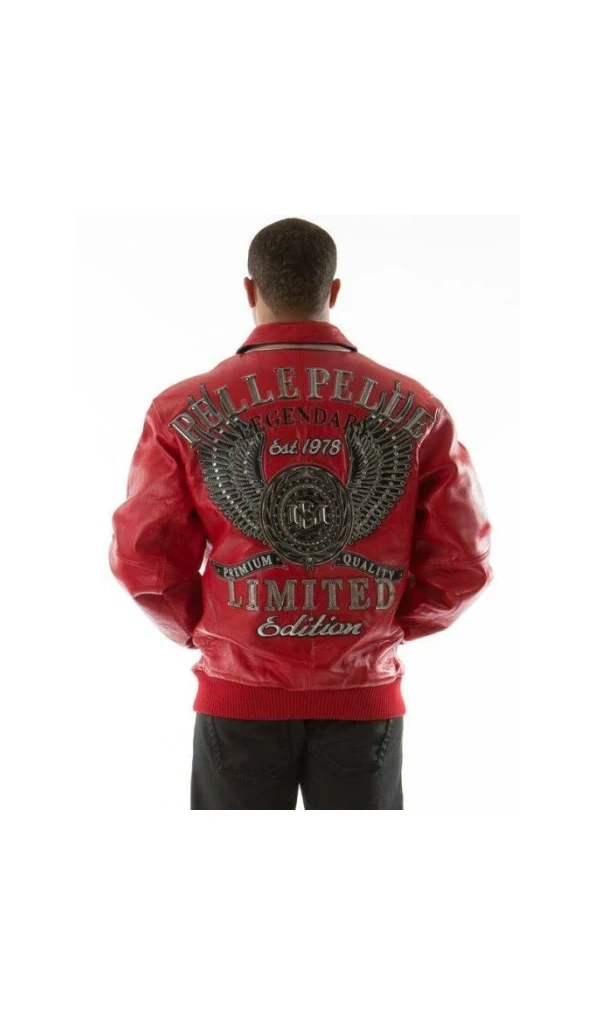 Pelle Pelle Red Legendary Men Jacket | Leather Jacket