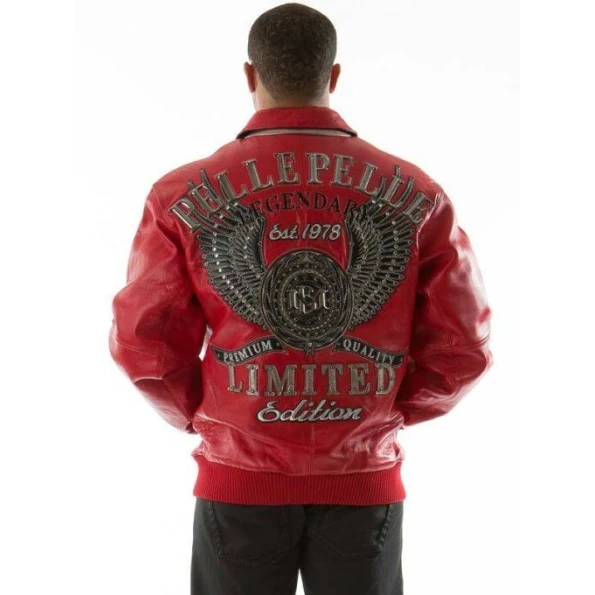 Pelle Pelle Red Legendary Men Jacket | Leather Jacket
