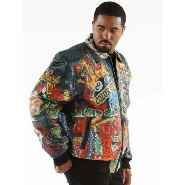 Pelle Pelle Men Funky Design Leather Jacket | MB Jacket view 3