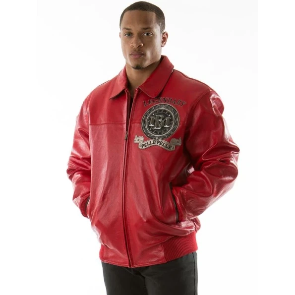 Pelle Pelle Red Legendary Men Jacket | Leather Jacket view 2