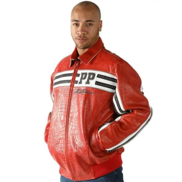 Pelle Pelle Orange World Renown Jacket | Leather Jacket view 2