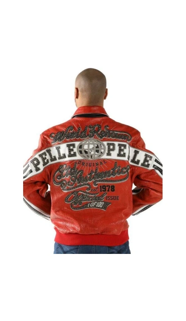 Pelle Pelle Orange World Renown Jacket | Leather Jacket