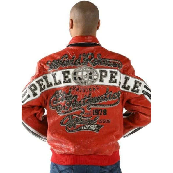 Pelle Pelle Orange World Renown Jacket | Leather Jacket