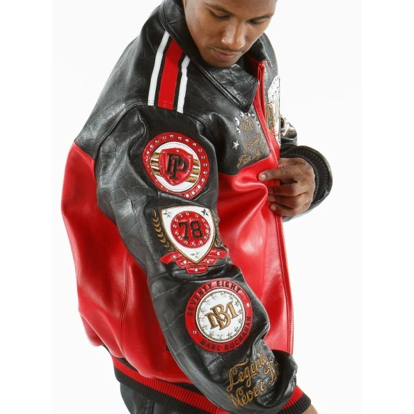 Pelle Pelle Men Legacy Series Red Jacket | Leather Jacket view 3