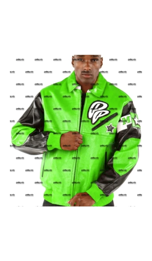 Pelle Pelle Soda Club MB Green Jacket | Leather Jacket