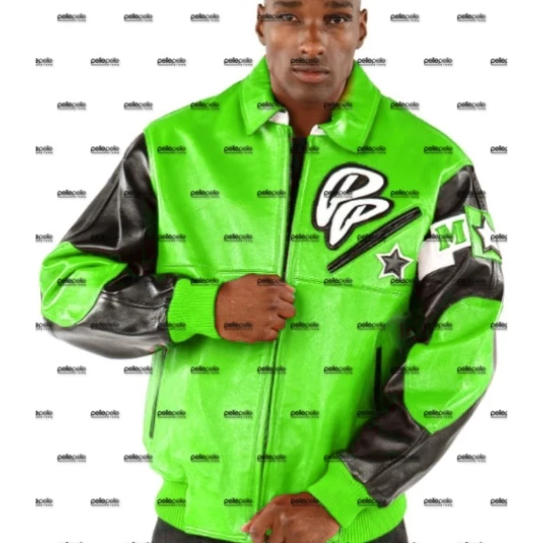 Pelle Pelle Soda Club MB Green Jacket | Leather Jacket