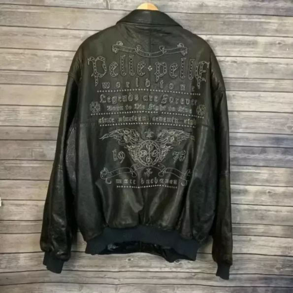 Pelle Pelle World Tour Black MB Jacket | Men & Women view 2