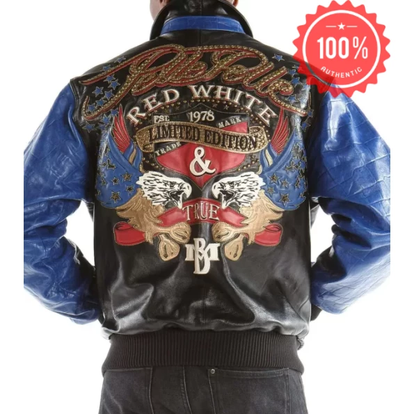 Pelle Pelle Red White And True Men Jacket | Limited Edition view 2