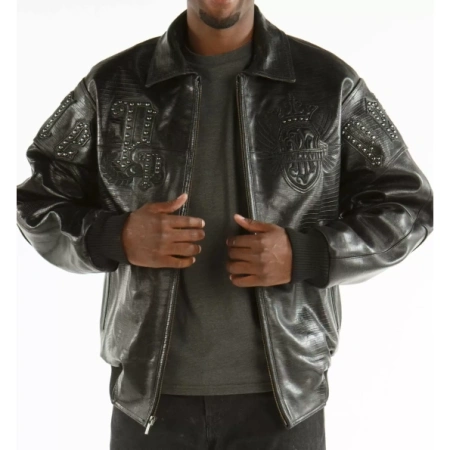 Pelle Pelle Black Empire Leather Jacket | Men Jacket