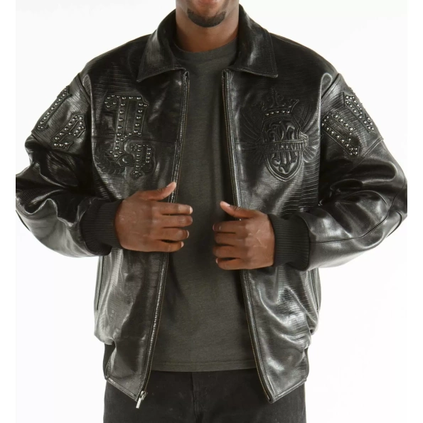 Pelle Pelle Black Empire Leather Jacket | Men Jacket