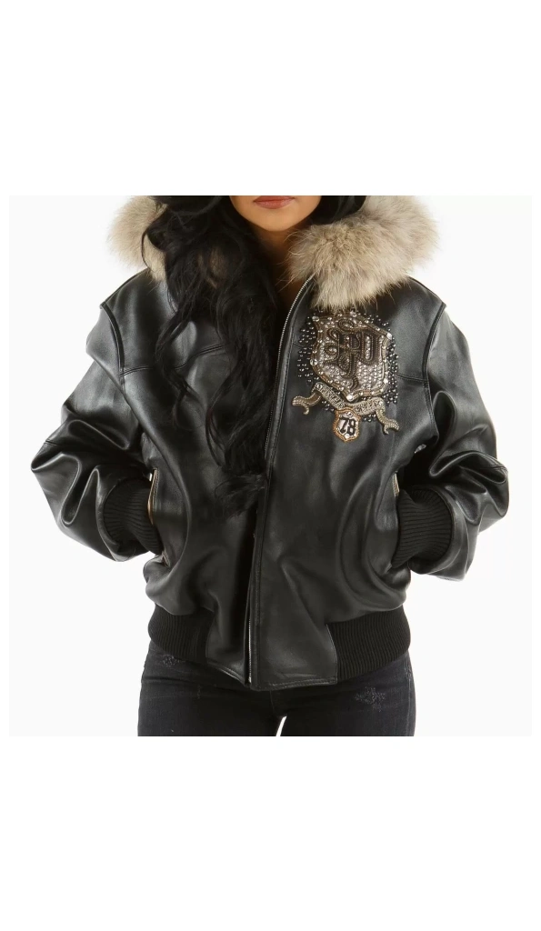 Pelle Pelle Women MB Fur Hood Jacket | Leather Jacket