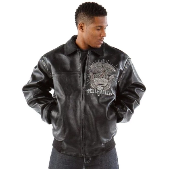 Pelle Pelle MB Grandmaster Black Jacket | Men Jacket view 1