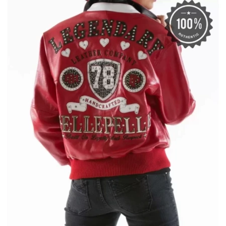 Pelle Pelle Women Red Legendary Jacket | Leather Jacket view 2