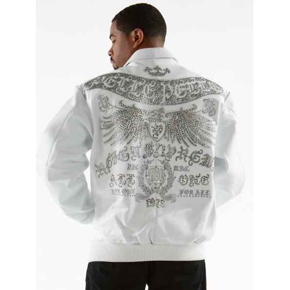 Pelle Pelle Men Supreme MB White Jacket | Leather Jacket view 2