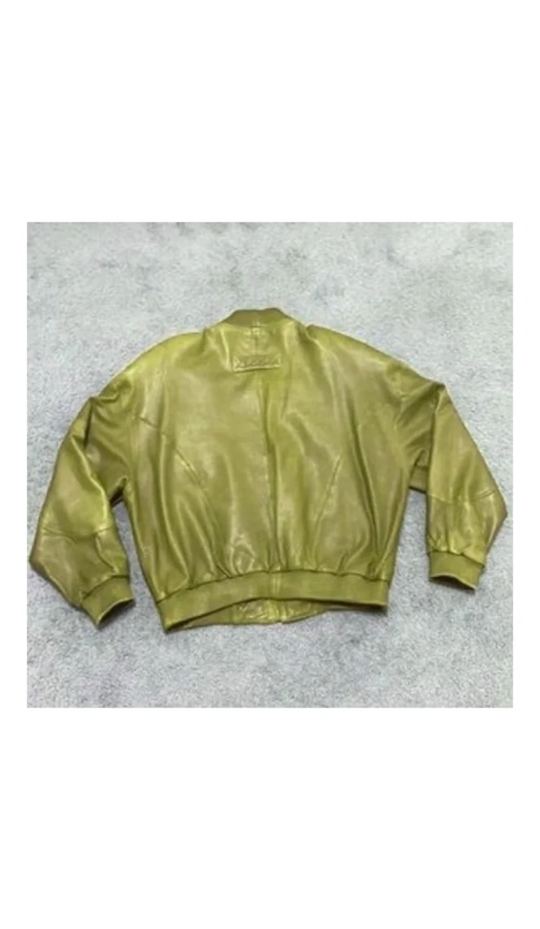 Pelle Pelle Yellow MB Leather Jacket | Men & Women