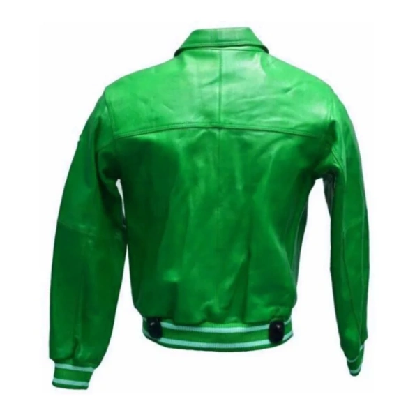 Pelle Pelle Green 1978 Star Leather Jacket | Men & Women