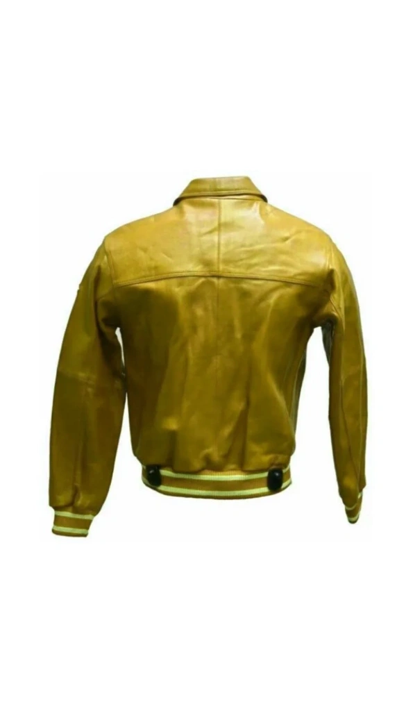 Pelle Pelle Yellow 1978 Star Leather Jacket | Men & Women