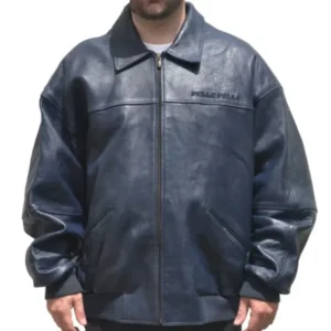 Pelle Pelle Navy Blue Leather Jacket | Men Jacket