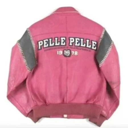 Pelle Pelle Pink 1978 Leather Jacket | Men & Women view 2