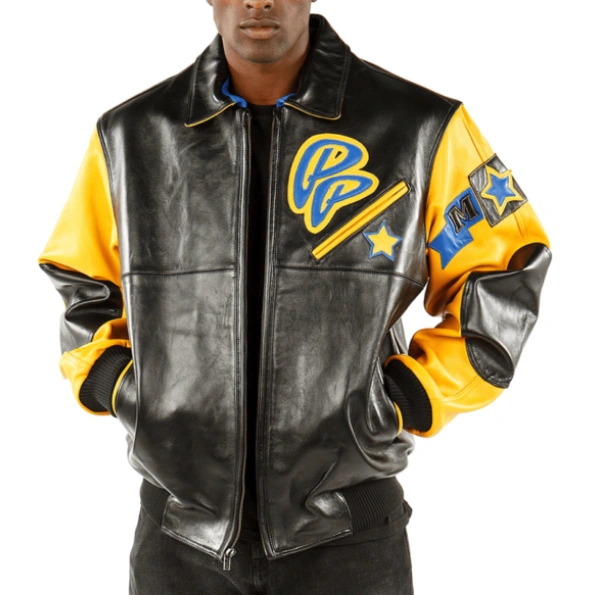 Pelle Pelle Men Soda Club MB Leather Jacket | Varisty Jacket