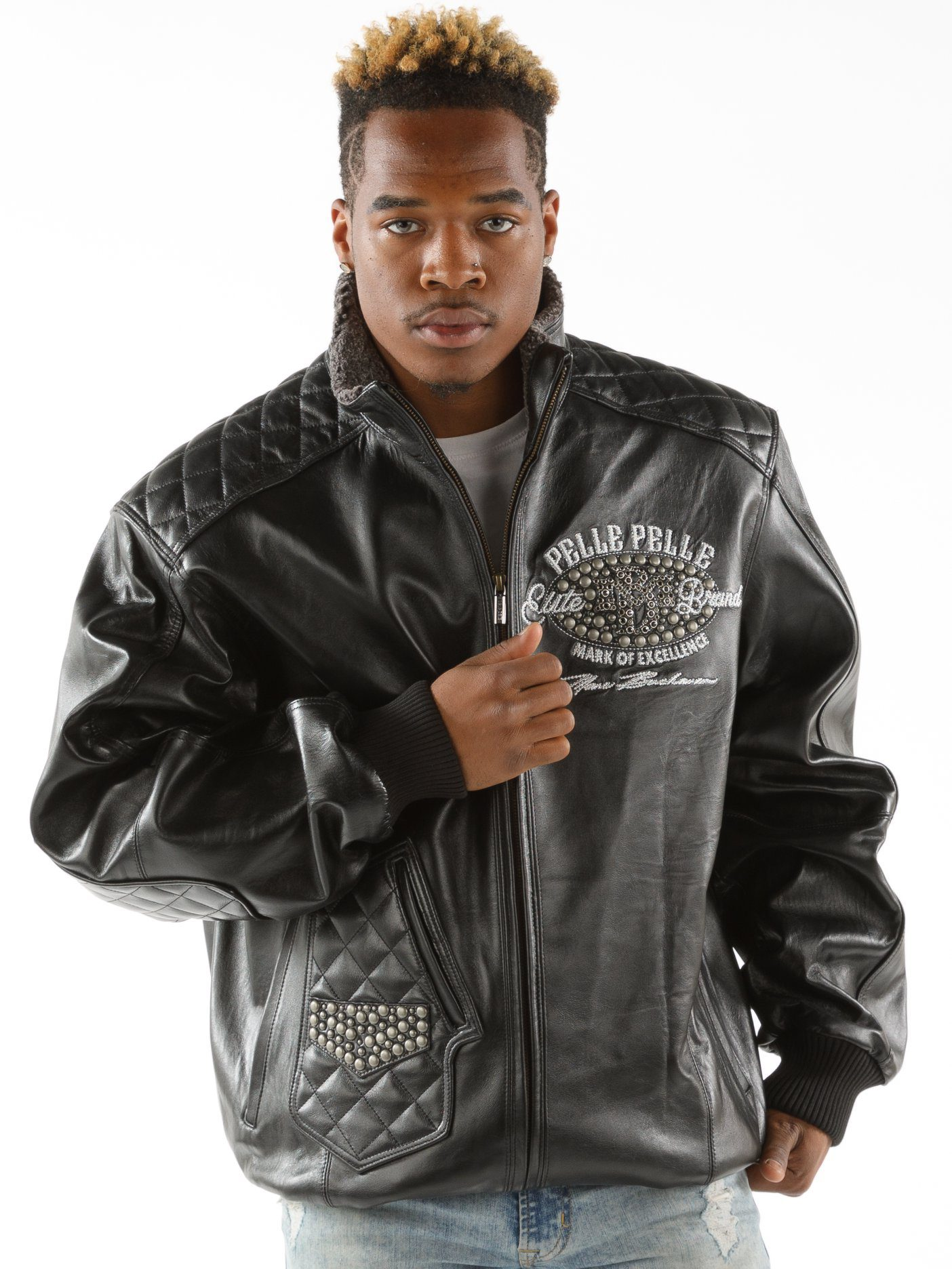 Pelle Pelle Men Freestyle MB Leather Jacket | Black Jacket