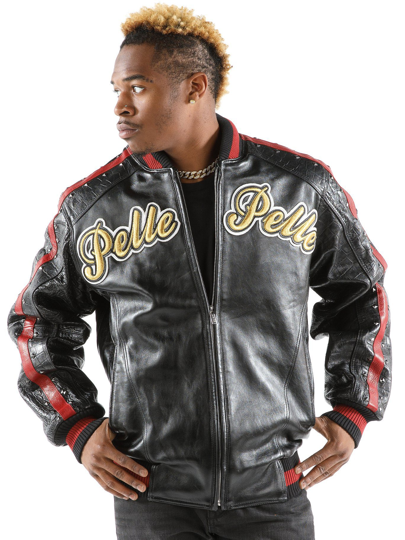 Pelle Pelle Men Forever Fly Varsity Jacket | Leather Jacket
