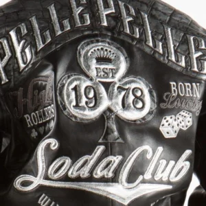 Pelle Pelle Men Black 1978 Soda Club Jacket | Leather Jacket view 4