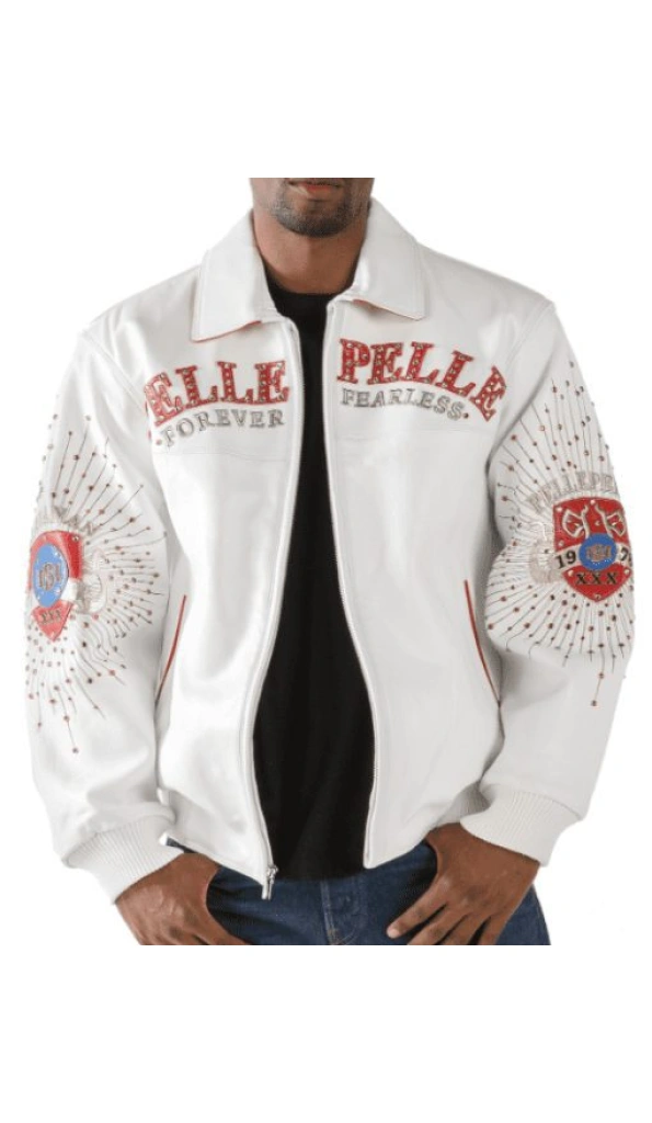 Pelle Pelle White Forever Fearless MB Jacket | Men Jacket