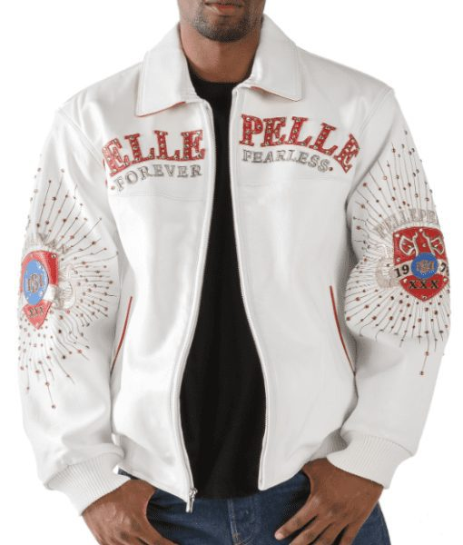 Pelle Pelle White Forever Fearless MB Jacket | Men Jacket