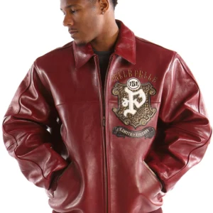 Pelle Pelle Maroon MB Leather Jacket | Men Jacket