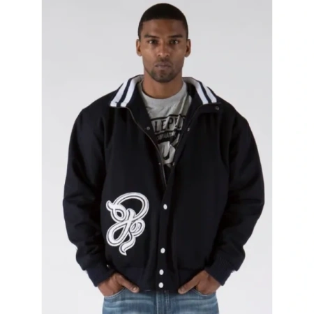 Pelle Pelle Men 35th Anniversary Wool Jacket | Black Jacket view 1