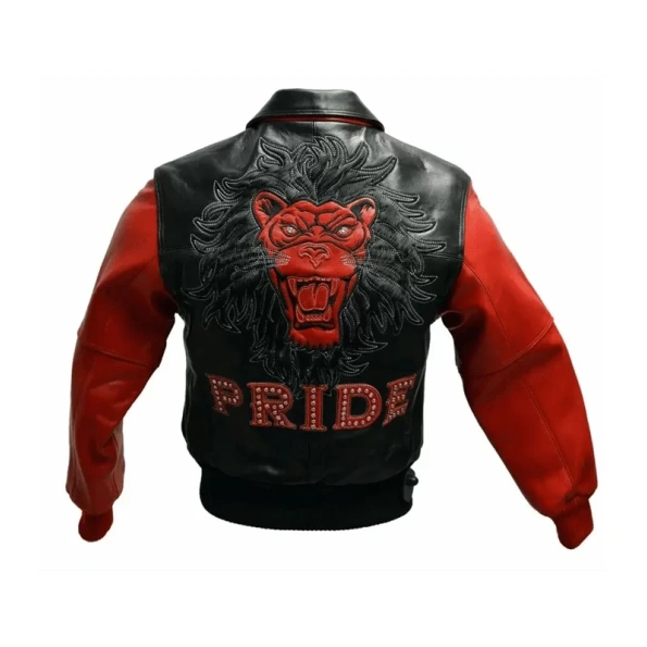 Pelle Pelle Pride Black Orange Leather Jacket | Men & Women