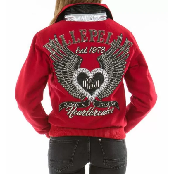 Pelle Pelle Red Heartbreaker Wool Jacket | Women Jacket