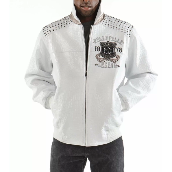 Pelle Pelle White Legends MB Leather Jacket | Men Jacket view 1