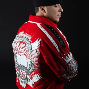 Pelle Pelle Men 35th Anniversary Red Jacket | Wool Jacket view 2