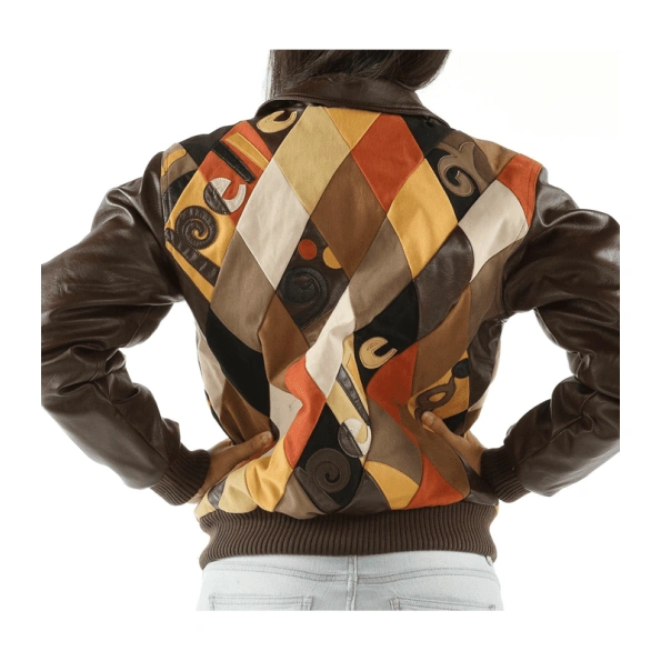 Pelle Pelle Diamond Retro Women Jacket | Dark Brown Jacket