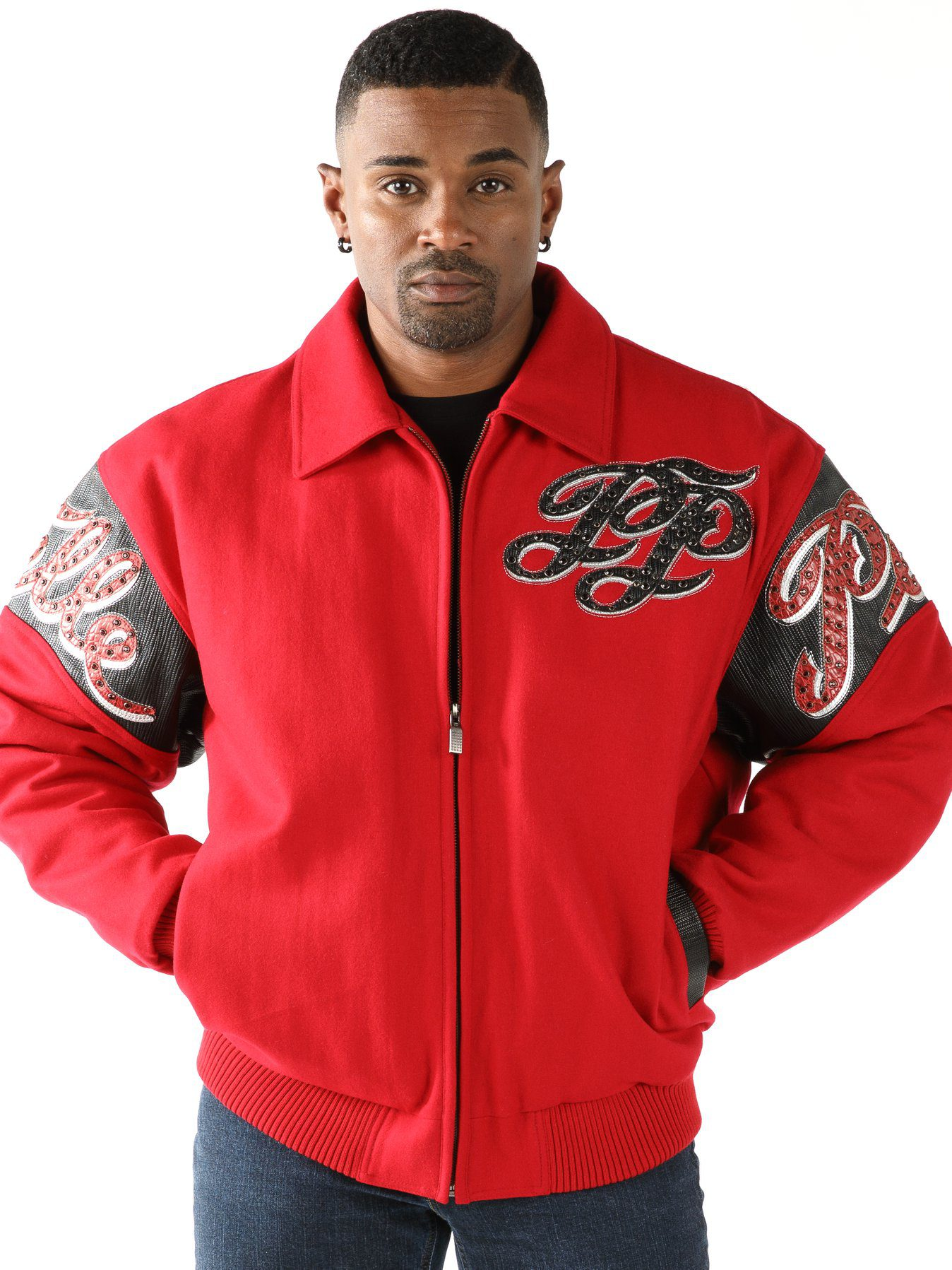 Pelle Pelle Men Steadfast Red Leather Jacket | MB Jacket