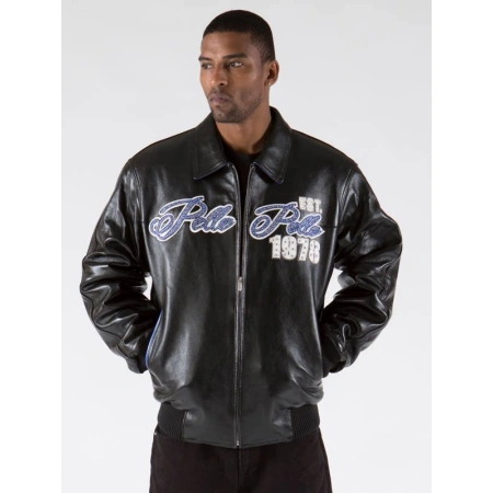 Pelle Pelle Men World Tour Leather Jacket | Black Jacket