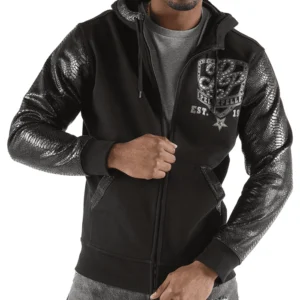 Pelle Pelle King Of Thrones Men Jacket | Black Jacket view 2